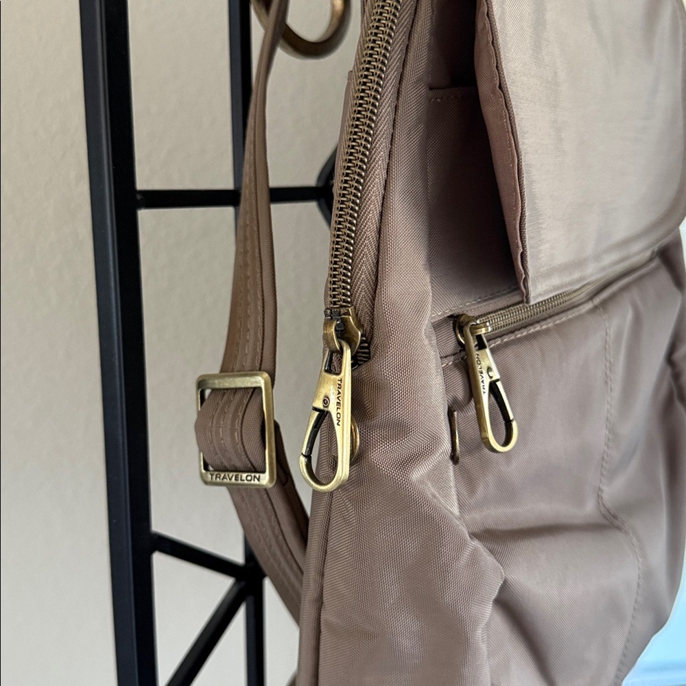 Travelon Anti-Theft Signature Slim Backpack - Picture 8 of 9